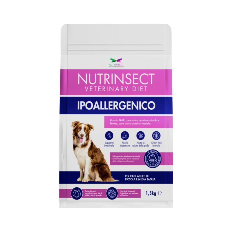 Mangime Ipoallergenico per cani adulti di piccola e media taglia